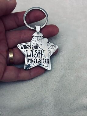 Disney Metal Keychain - "When You Wish Upon A Star"